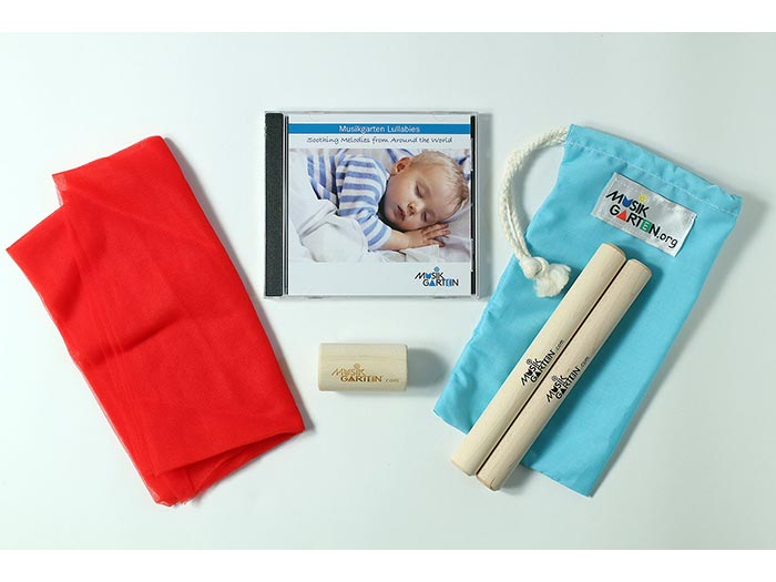 Musikgarten Lullaby recording with Baby Instrument Kit