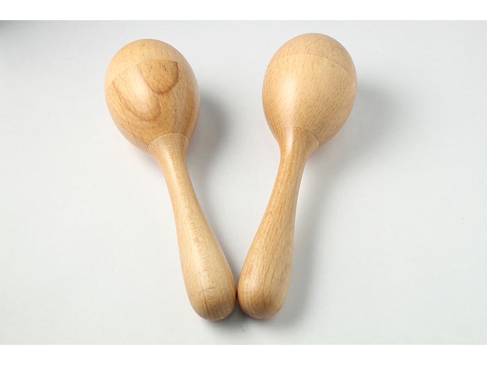 Maracas, wood