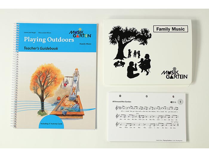 Family Music for Toddlers - Playing Outdoors Teacher Guide