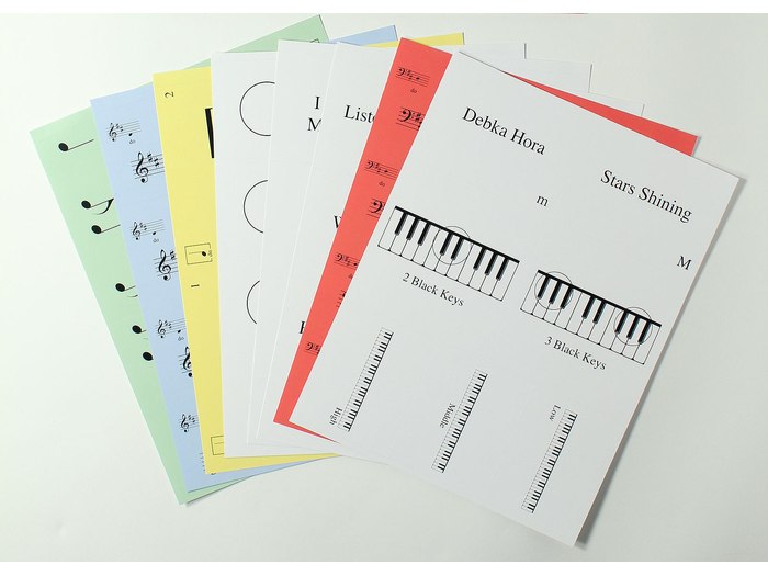 Music Makers: At the Keyboard Notation Game set 1