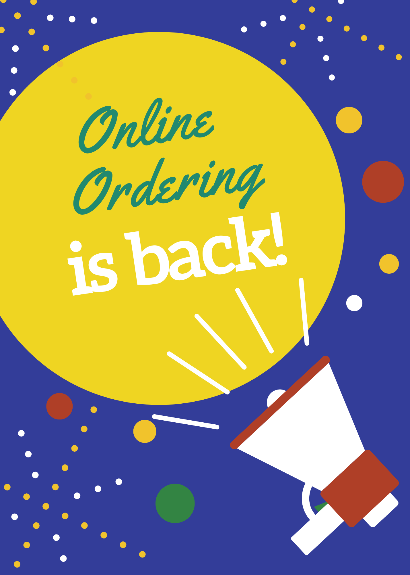 Online Ordering is Back