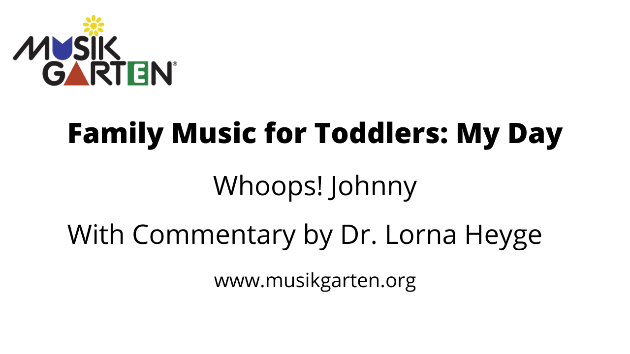 Musikgarten Toddler Activity with Comments - sample