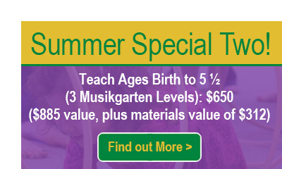 Musikgarten Summer Teacher Training Webinar Special 2