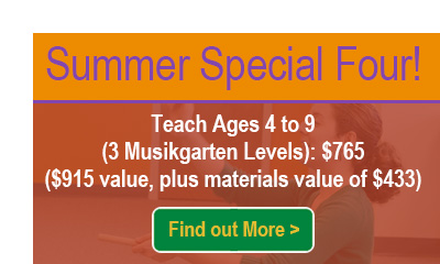 Musikgarten Summer Teacher Training Webinar Special 4