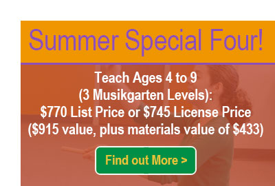 Musikgarten Summer Teacher Training Webinar Special 4
